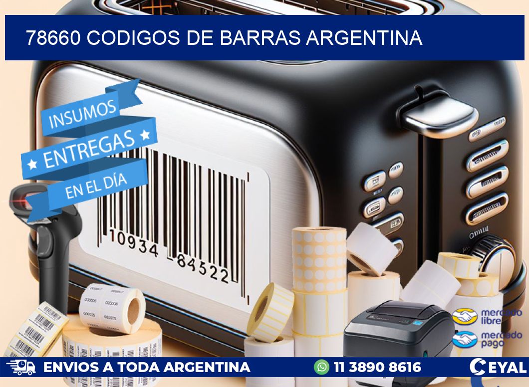78660 CODIGOS DE BARRAS ARGENTINA
