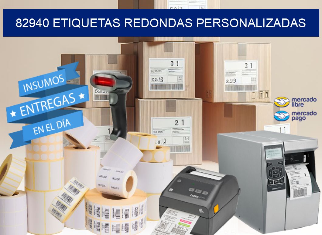 82940 ETIQUETAS REDONDAS PERSONALIZADAS