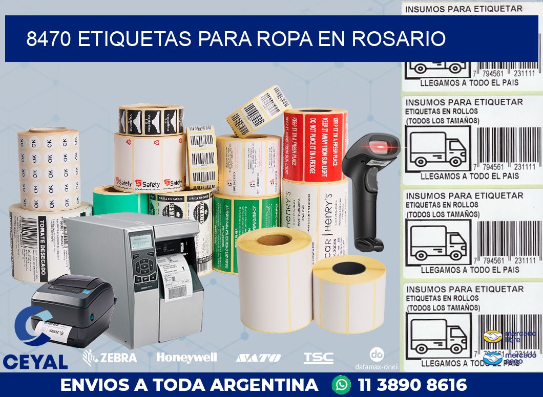 8470 ETIQUETAS PARA ROPA EN ROSARIO
