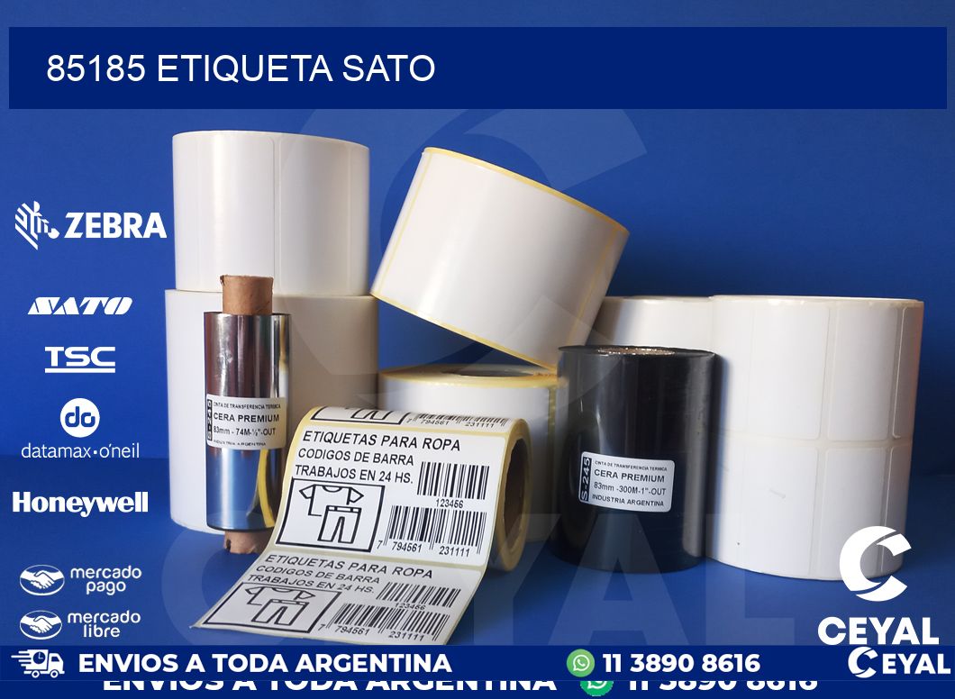 85185 etiqueta sato