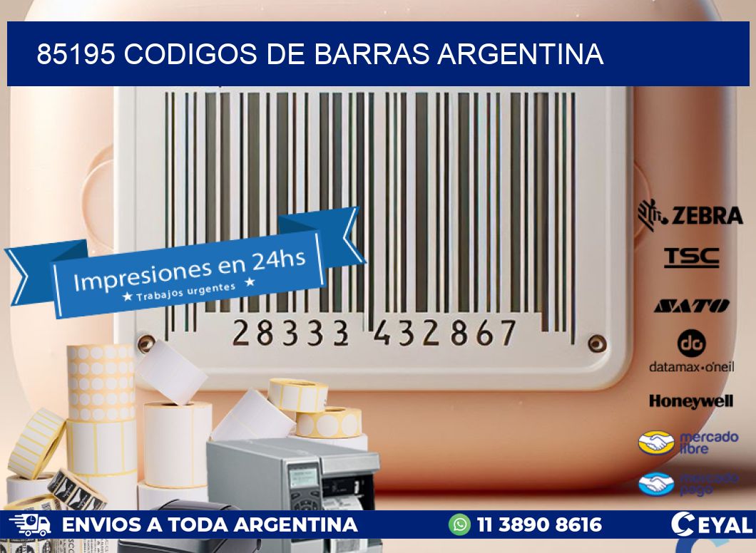 85195 CODIGOS DE BARRAS ARGENTINA