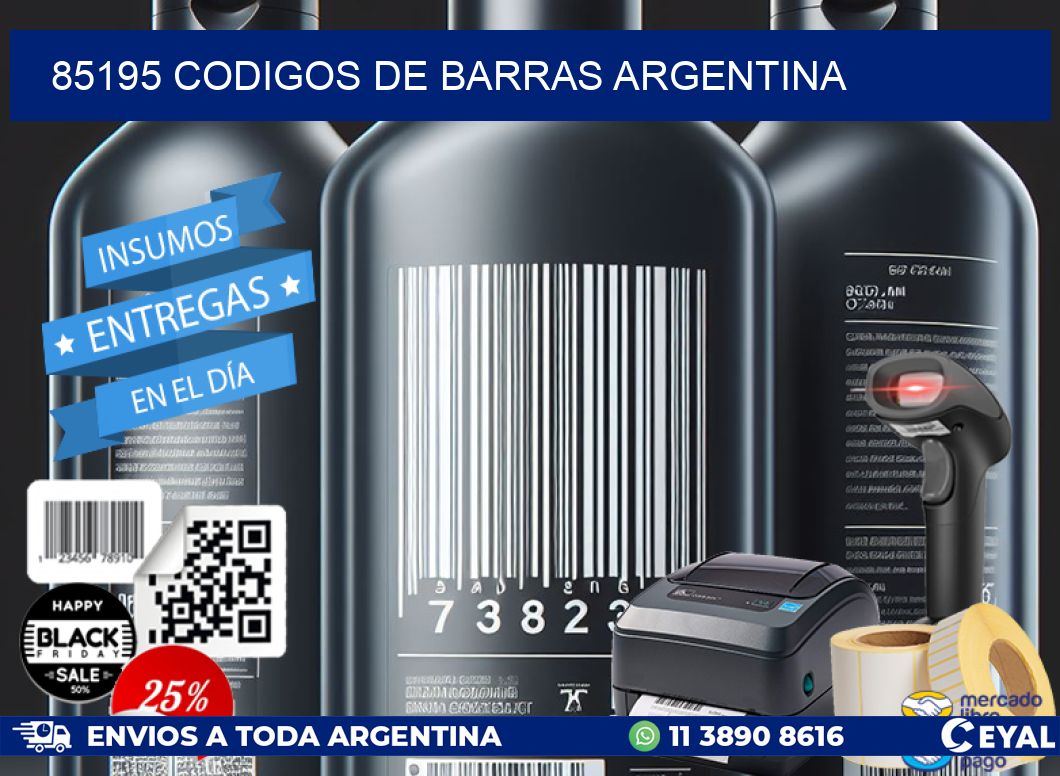 85195 CODIGOS DE BARRAS ARGENTINA