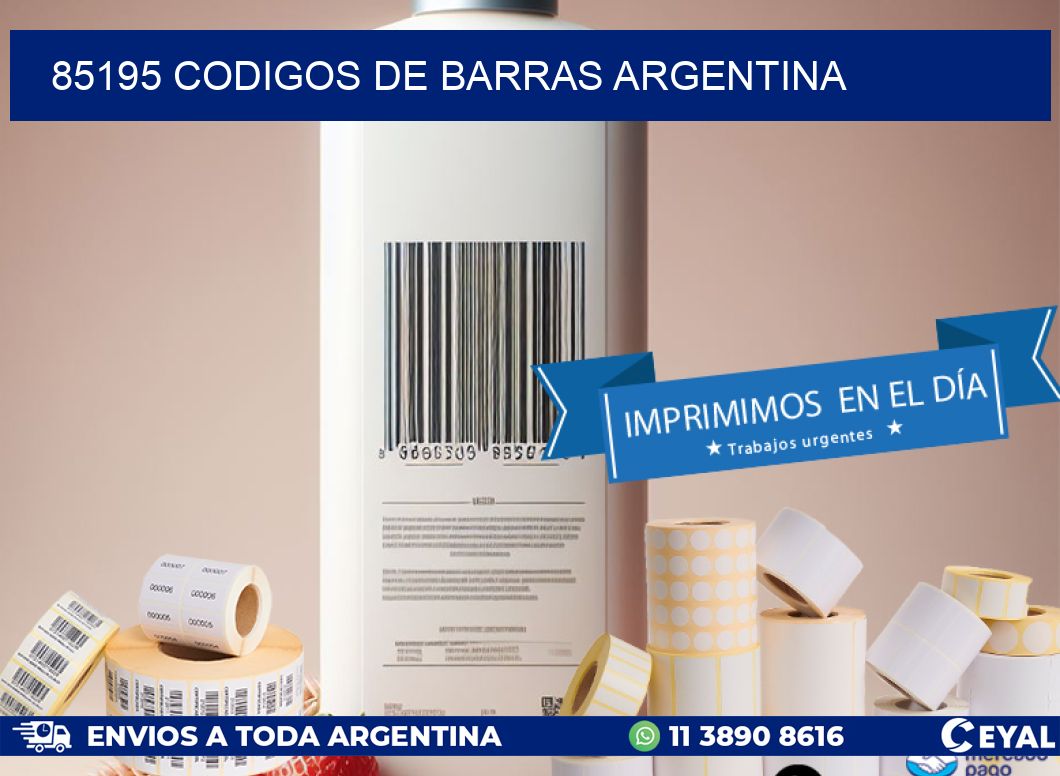85195 CODIGOS DE BARRAS ARGENTINA