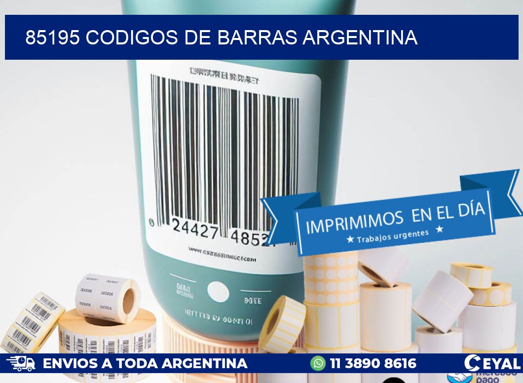 85195 CODIGOS DE BARRAS ARGENTINA