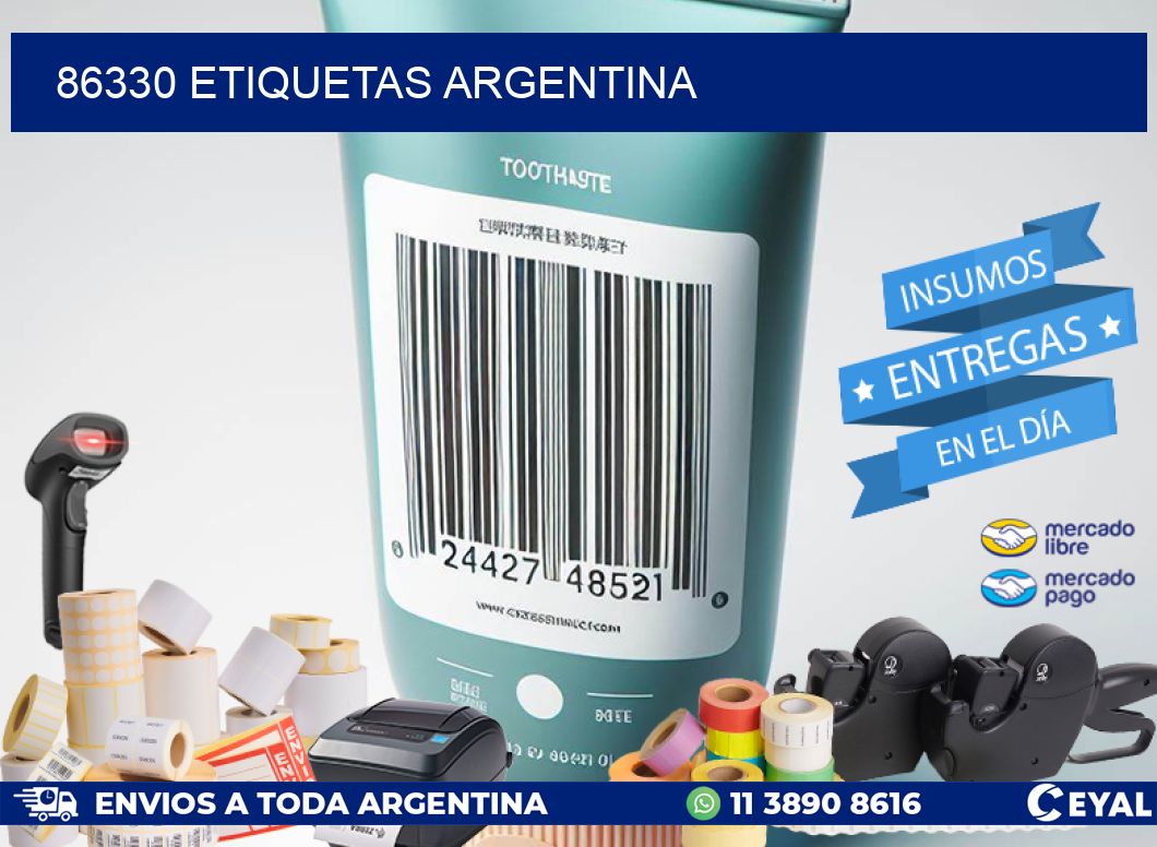 86330 ETIQUETAS ARGENTINA