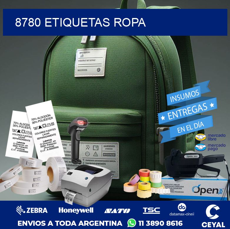 8780 ETIQUETAS ROPA