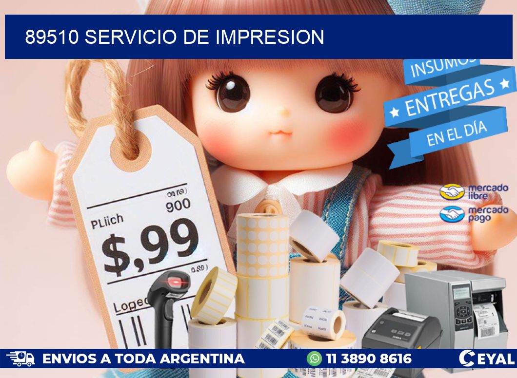 89510 SERVICIO DE IMPRESION
