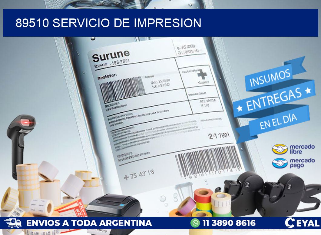 89510 SERVICIO DE IMPRESION
