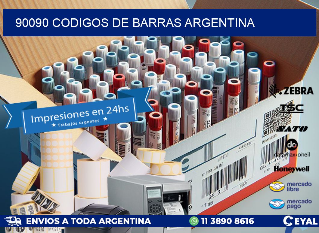 90090 CODIGOS DE BARRAS ARGENTINA