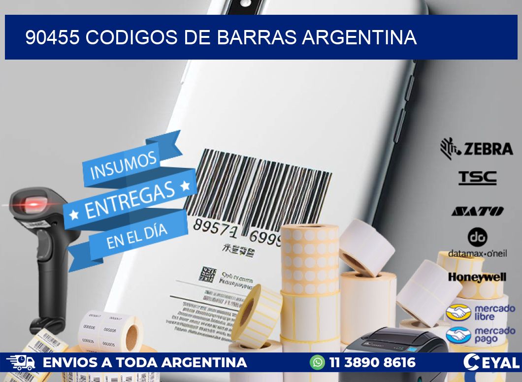 90455 CODIGOS DE BARRAS ARGENTINA