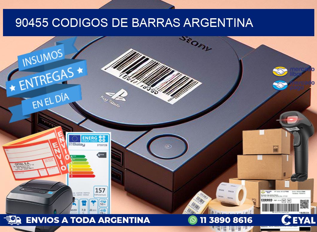 90455 CODIGOS DE BARRAS ARGENTINA