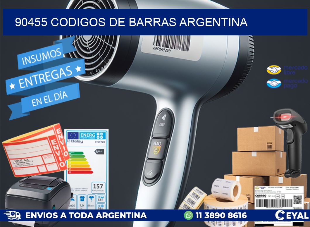 90455 CODIGOS DE BARRAS ARGENTINA