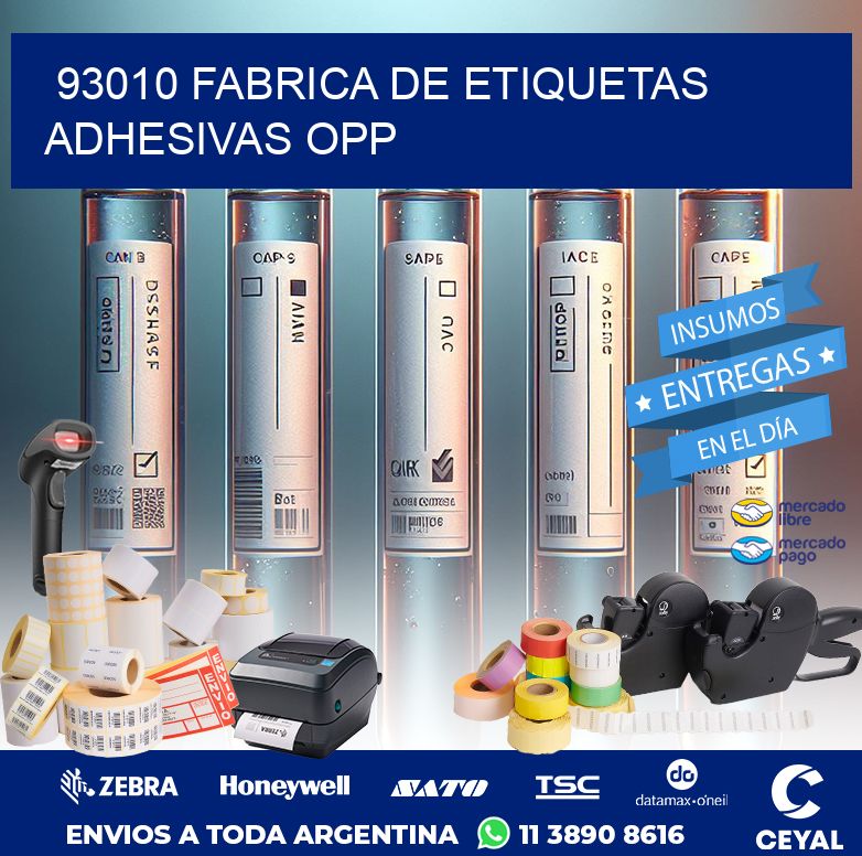 93010 FABRICA DE ETIQUETAS ADHESIVAS OPP