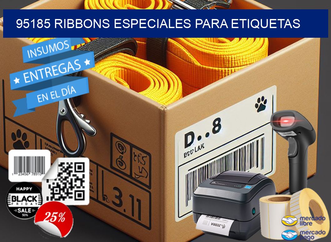 95185 RIBBONS ESPECIALES PARA ETIQUETAS