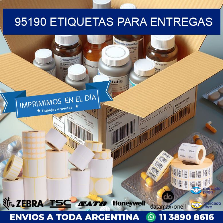 95190 ETIQUETAS PARA ENTREGAS