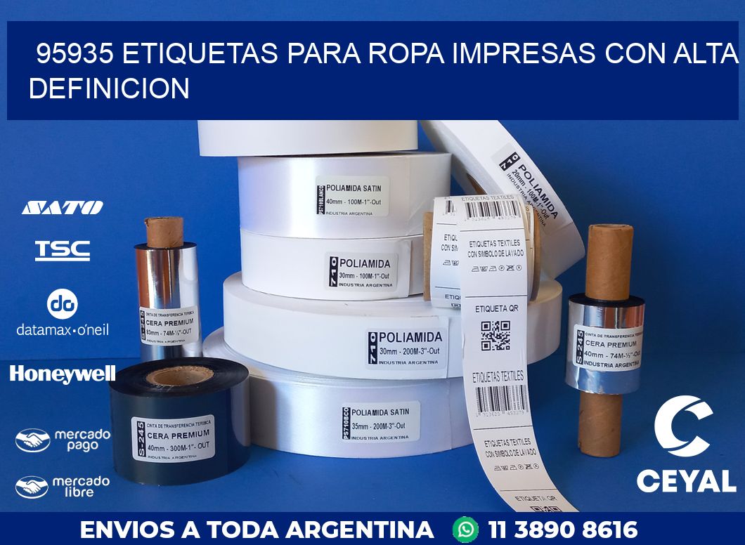 95935 ETIQUETAS PARA ROPA IMPRESAS CON ALTA DEFINICION