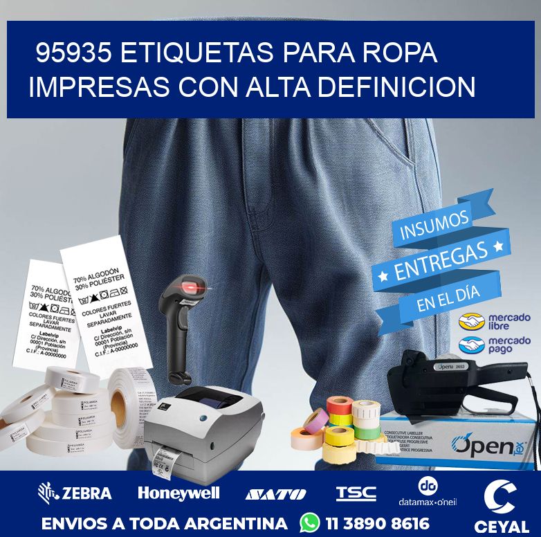 95935 ETIQUETAS PARA ROPA IMPRESAS CON ALTA DEFINICION