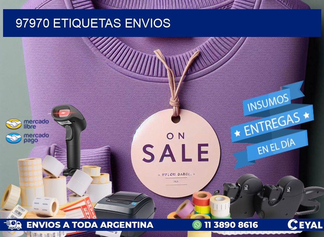 97970 Etiquetas envios