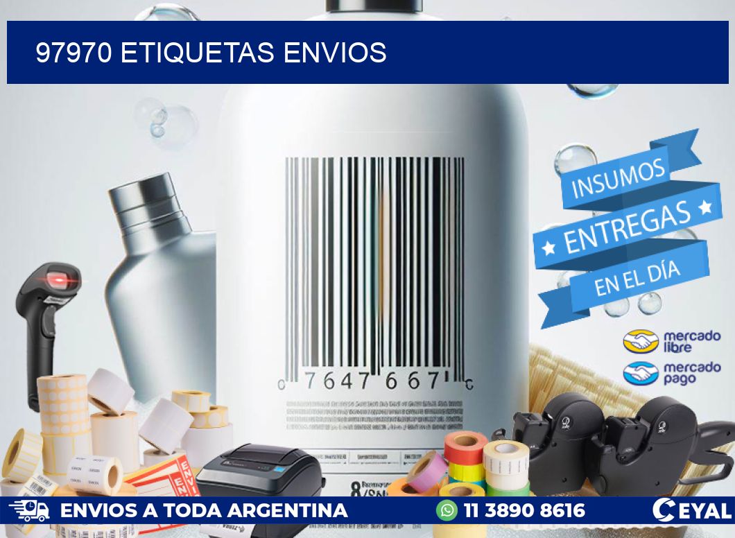 97970 Etiquetas envios