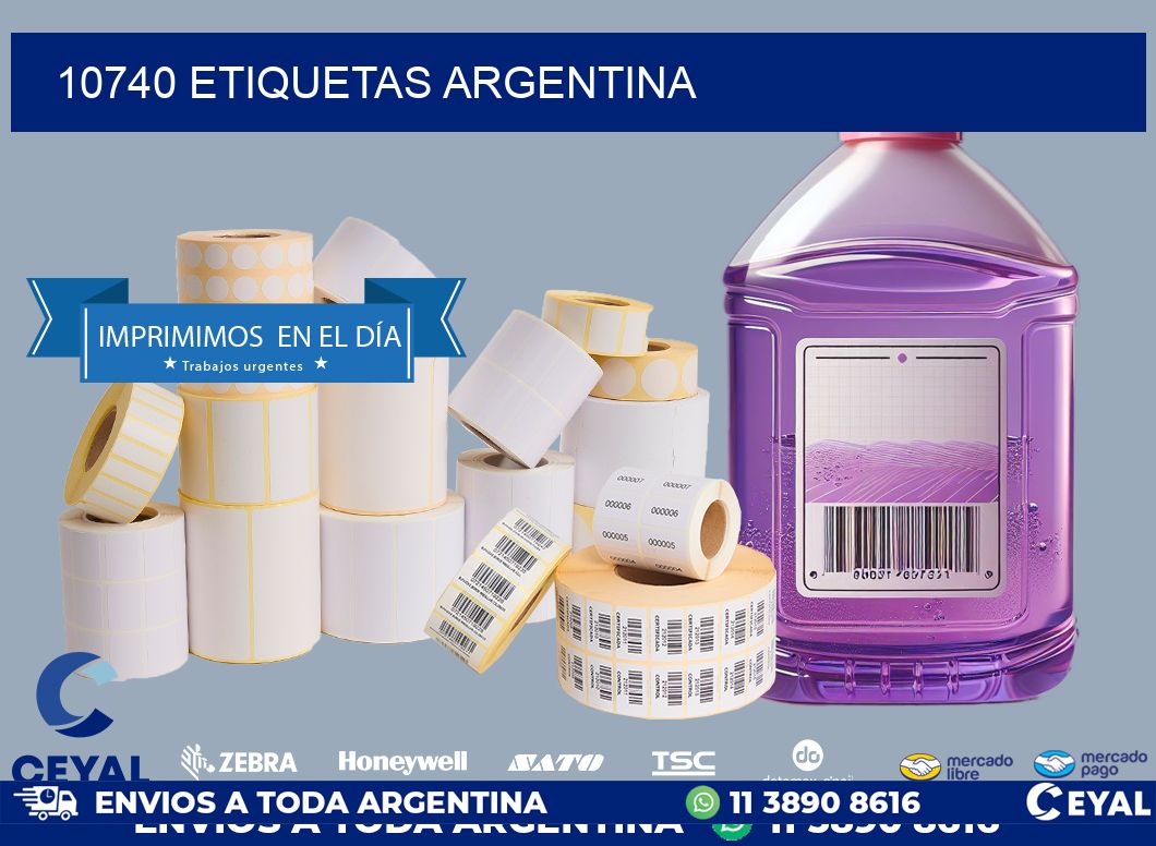 10740 ETIQUETAS ARGENTINA