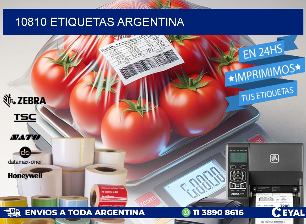 10810 ETIQUETAS ARGENTINA