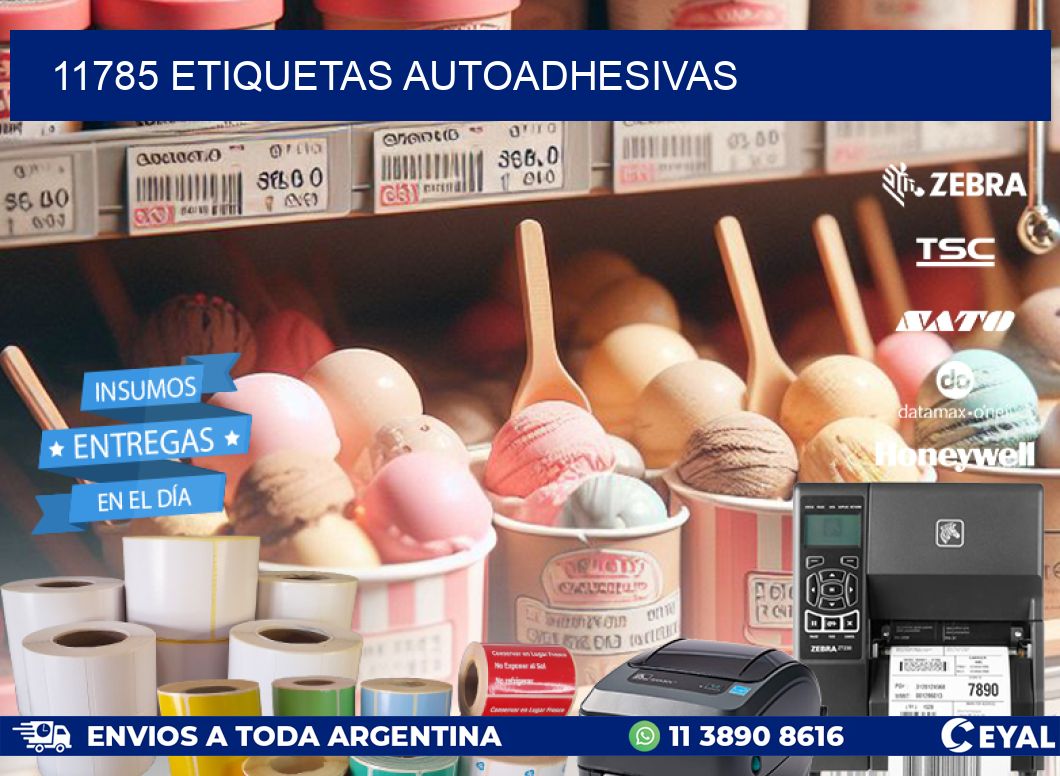 11785 ETIQUETAS AUTOADHESIVAS