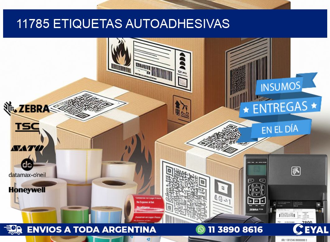 11785 ETIQUETAS AUTOADHESIVAS