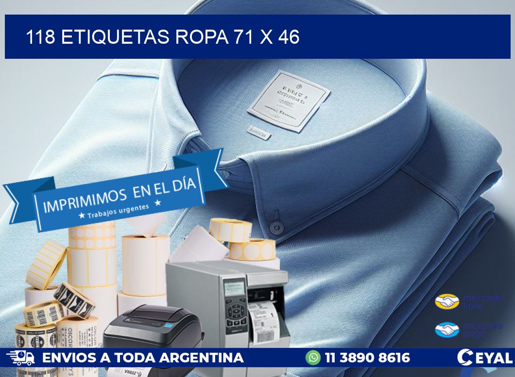 118 ETIQUETAS ROPA 71 x 46