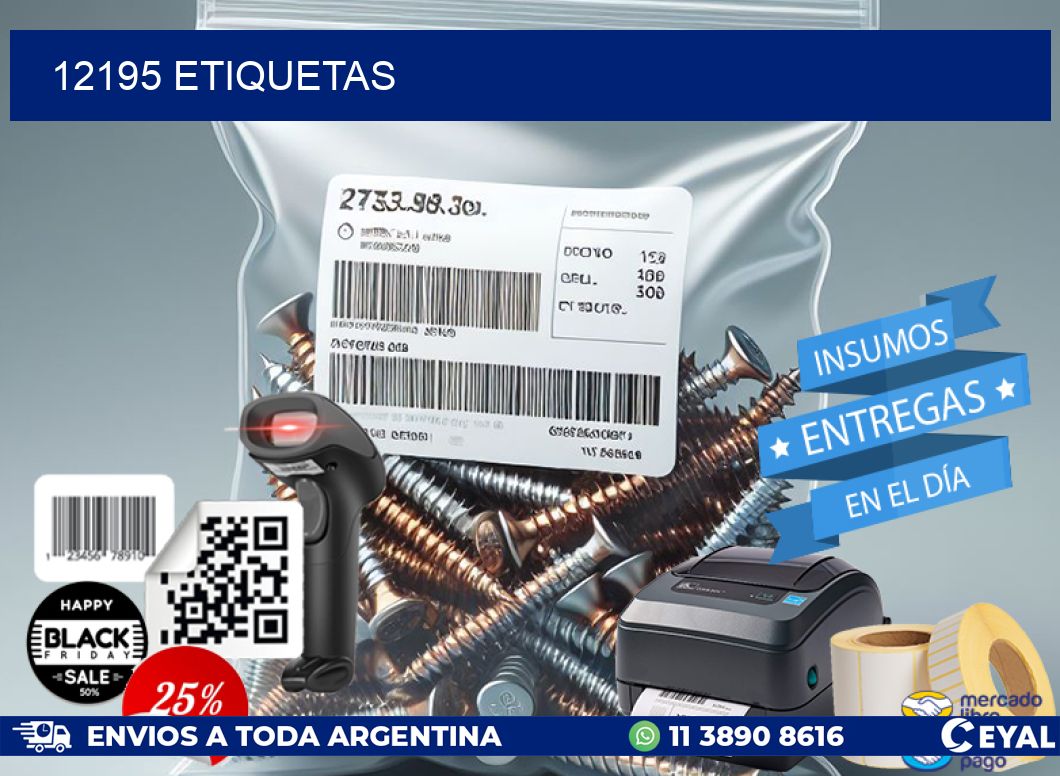 12195 ETIQUETAS