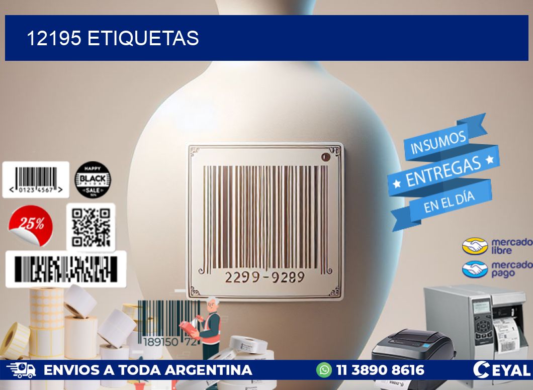 12195 ETIQUETAS