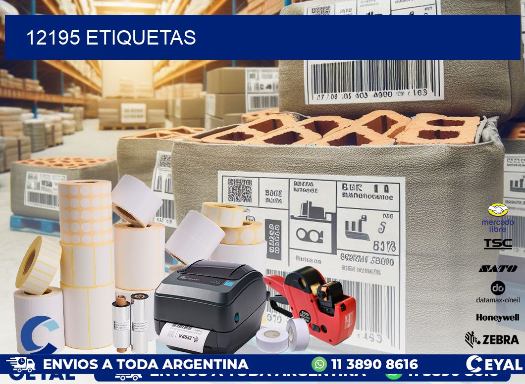 12195 ETIQUETAS