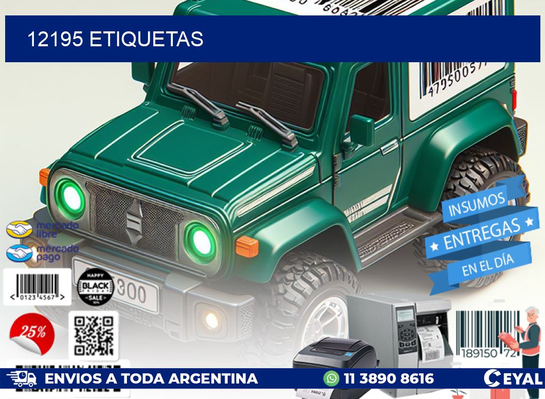 12195 ETIQUETAS