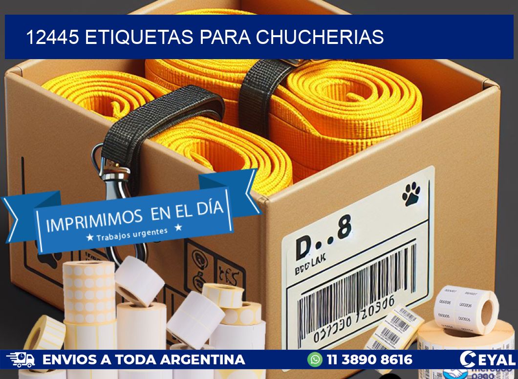 12445 ETIQUETAS PARA CHUCHERIAS