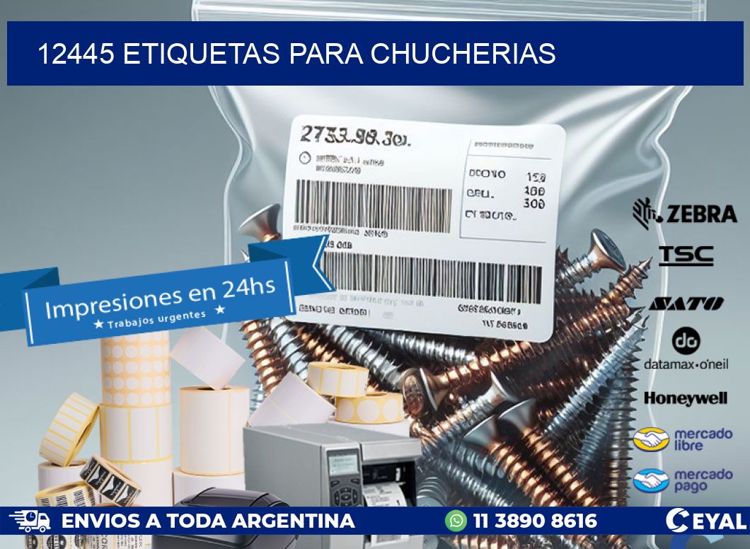 12445 ETIQUETAS PARA CHUCHERIAS