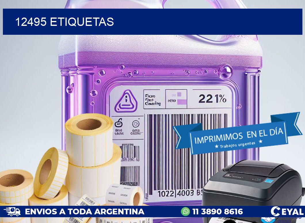 12495 ETIQUETAS