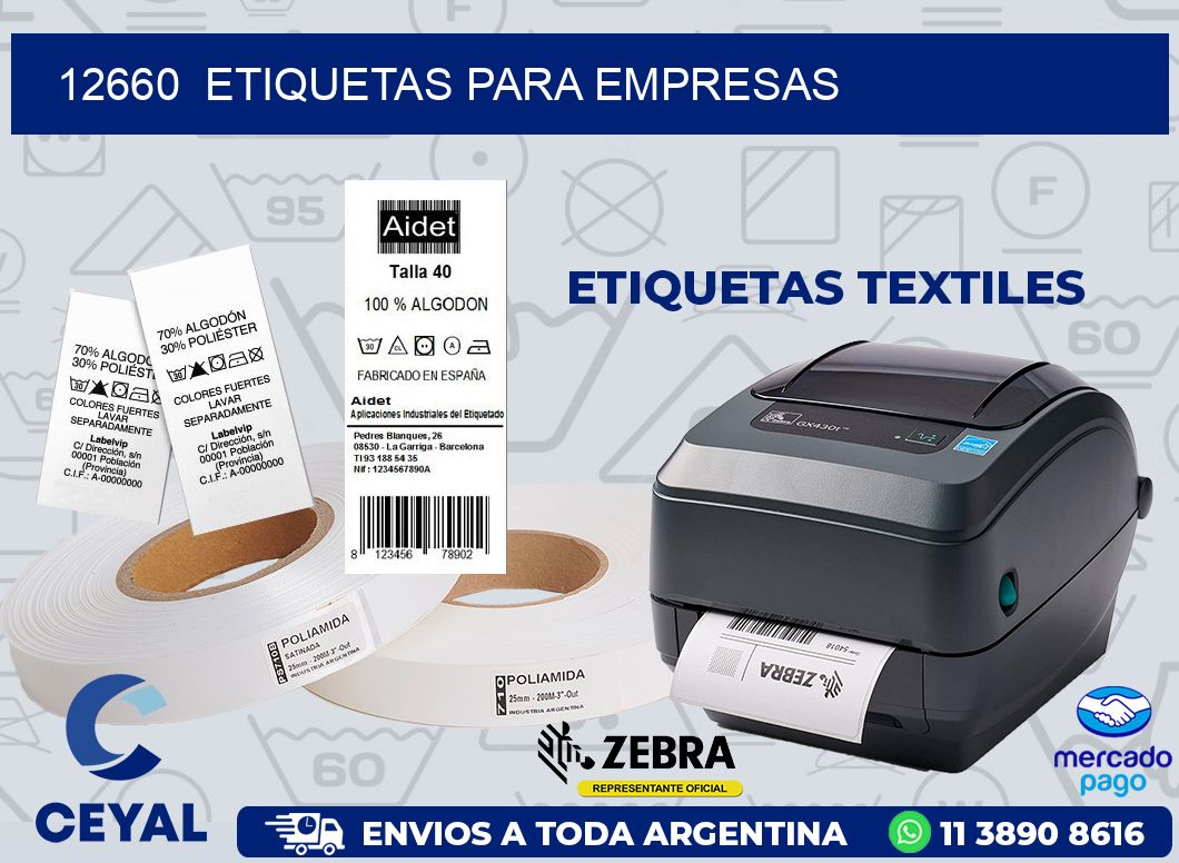 12660  ETIQUETAS PARA EMPRESAS