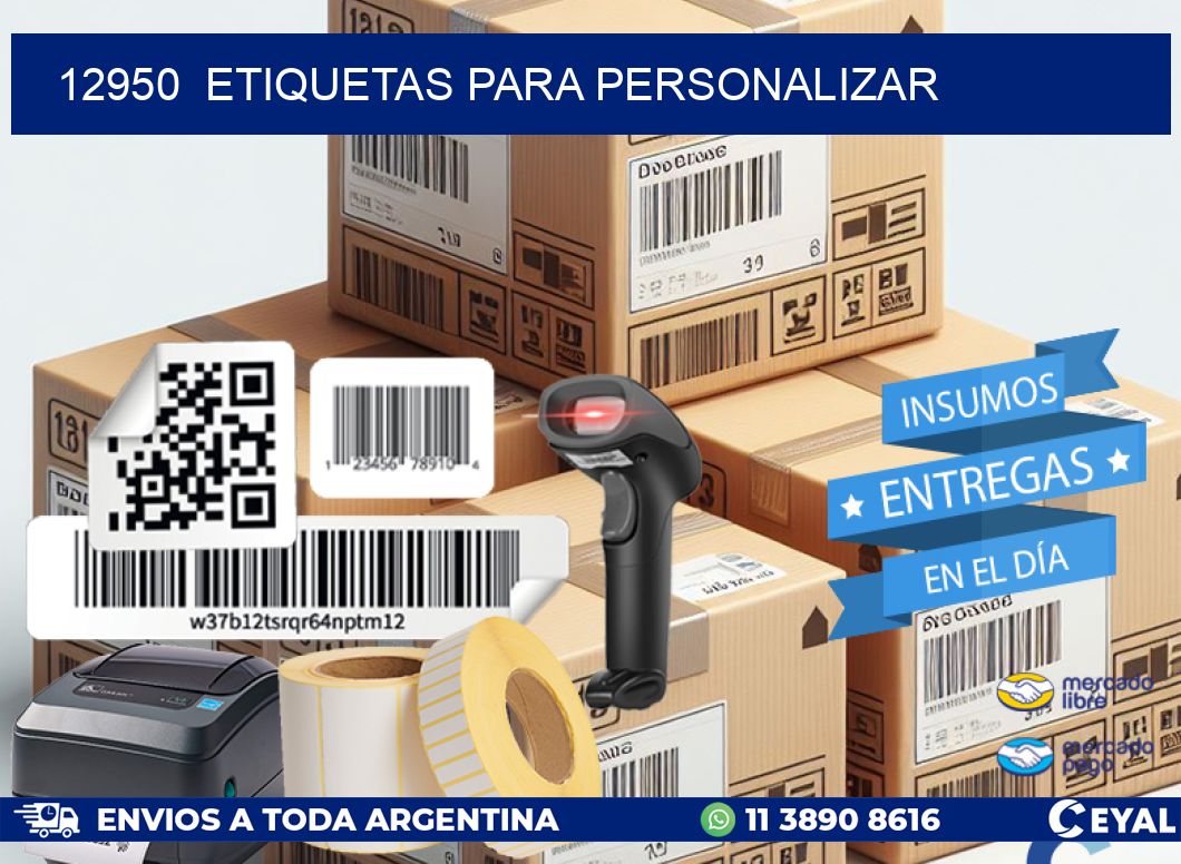12950  ETIQUETAS PARA PERSONALIZAR