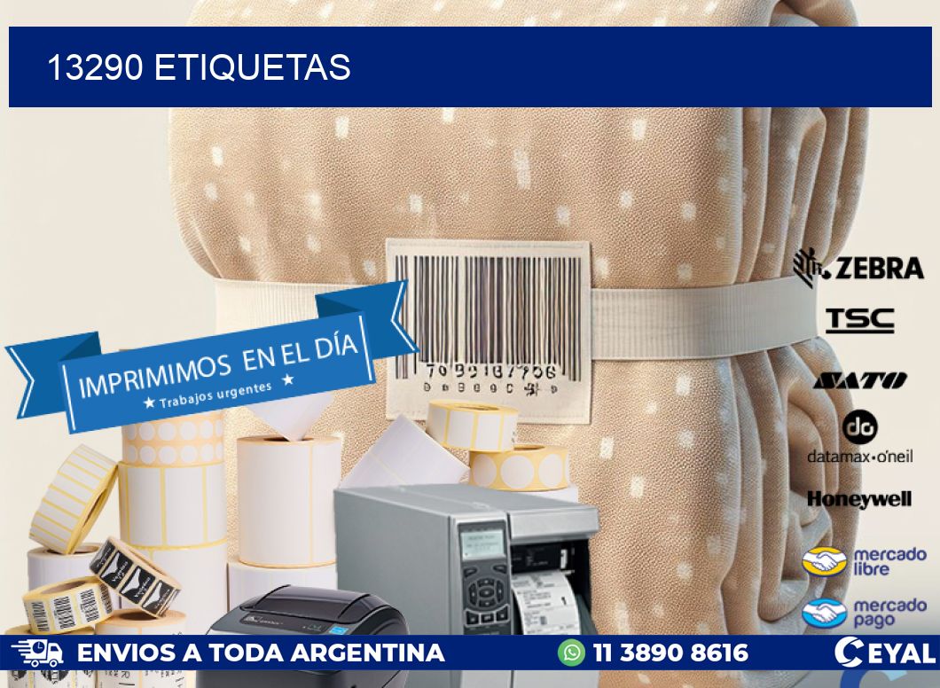 13290 ETIQUETAS