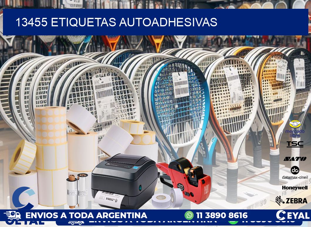 13455 ETIQUETAS AUTOADHESIVAS