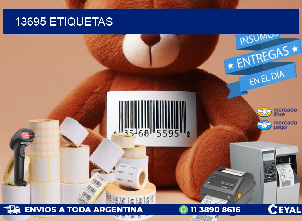 13695 ETIQUETAS
