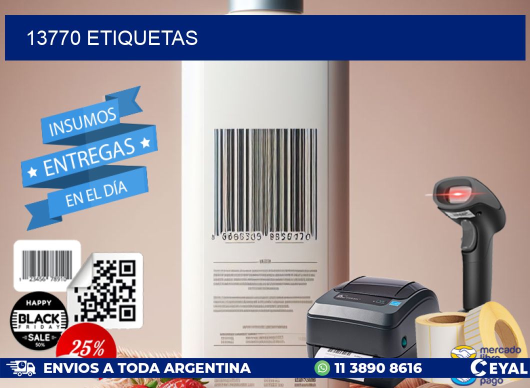 13770 ETIQUETAS