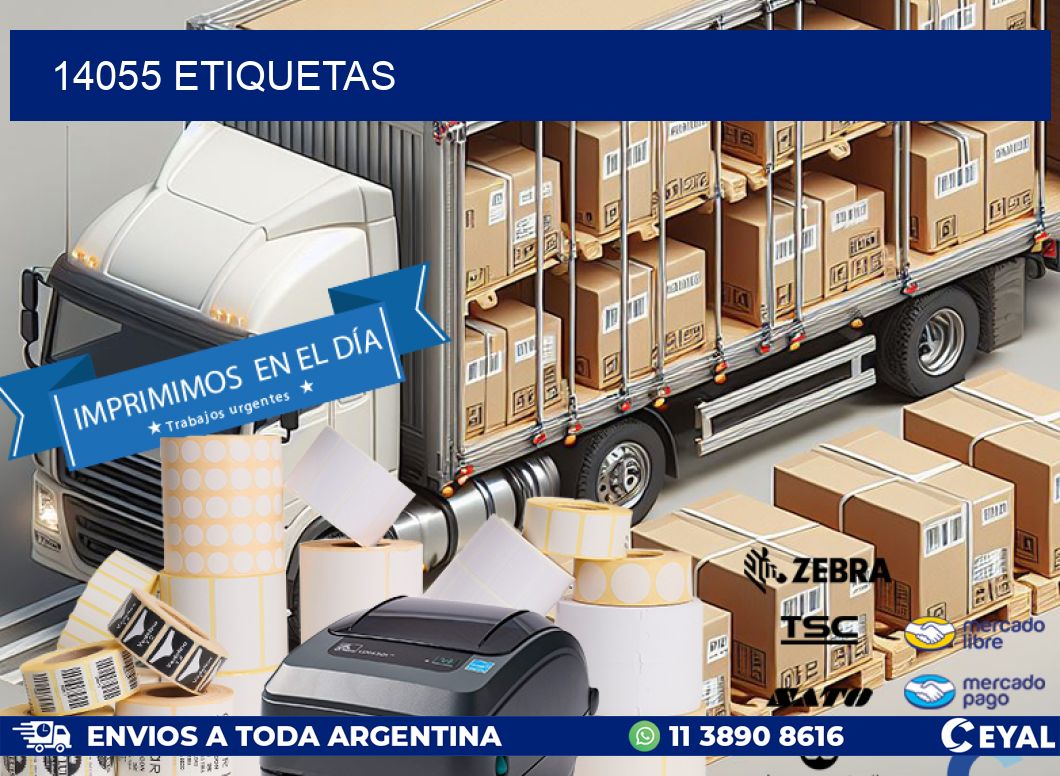 14055 ETIQUETAS
