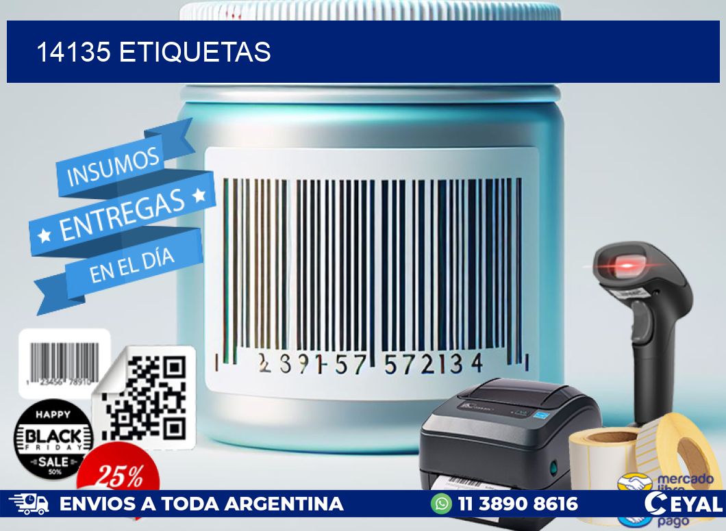 14135 ETIQUETAS