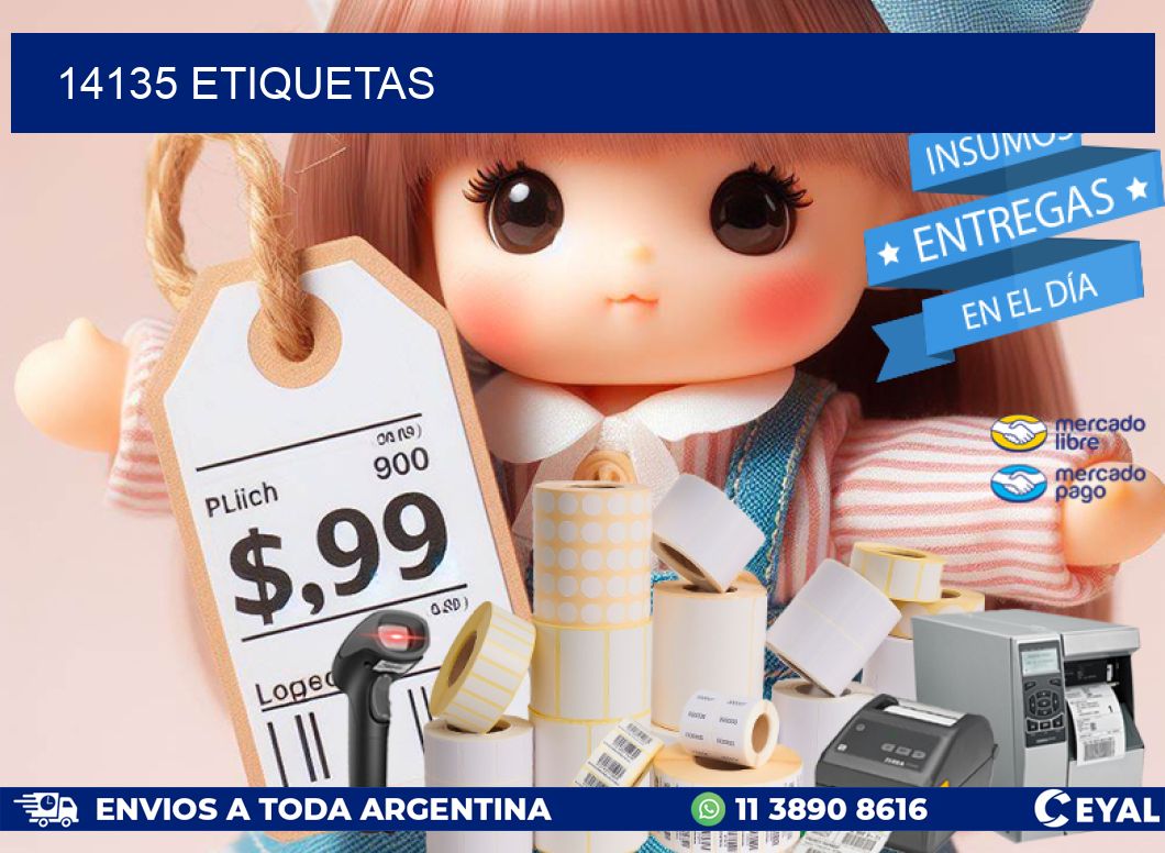 14135 ETIQUETAS