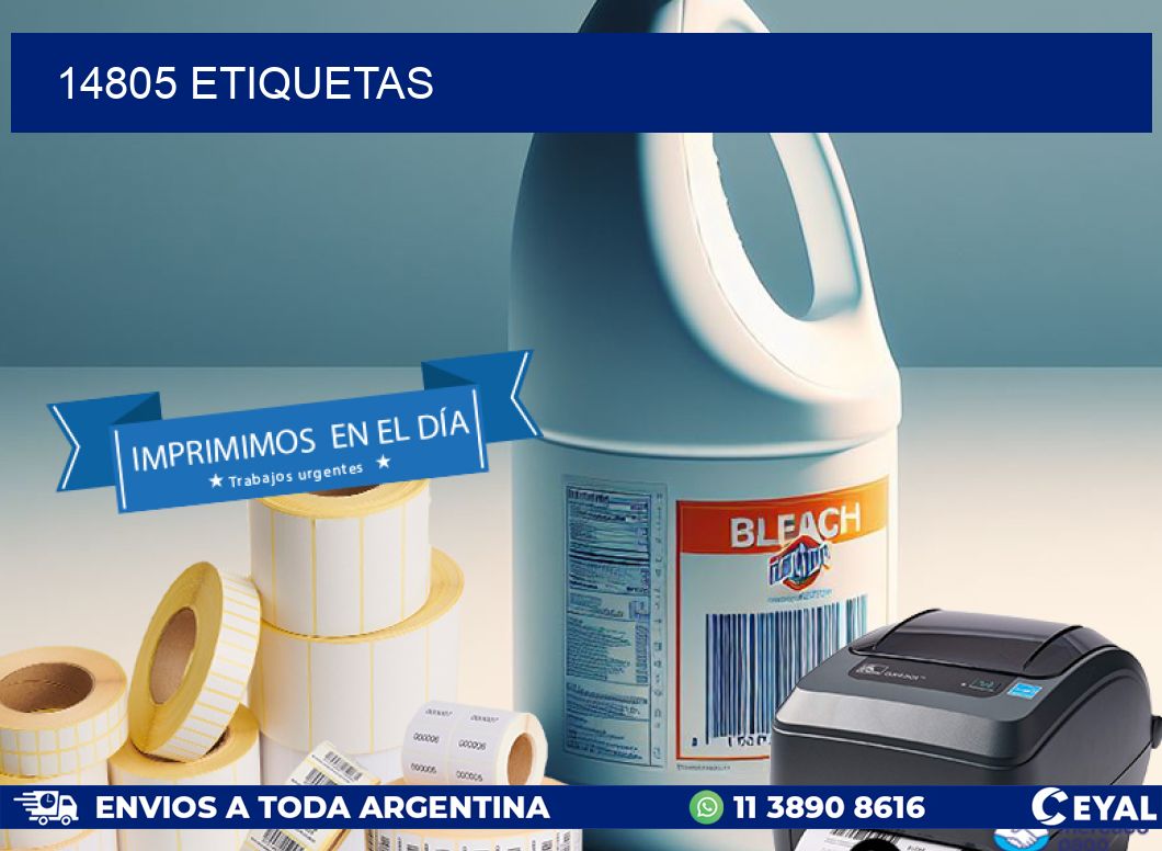 14805 ETIQUETAS