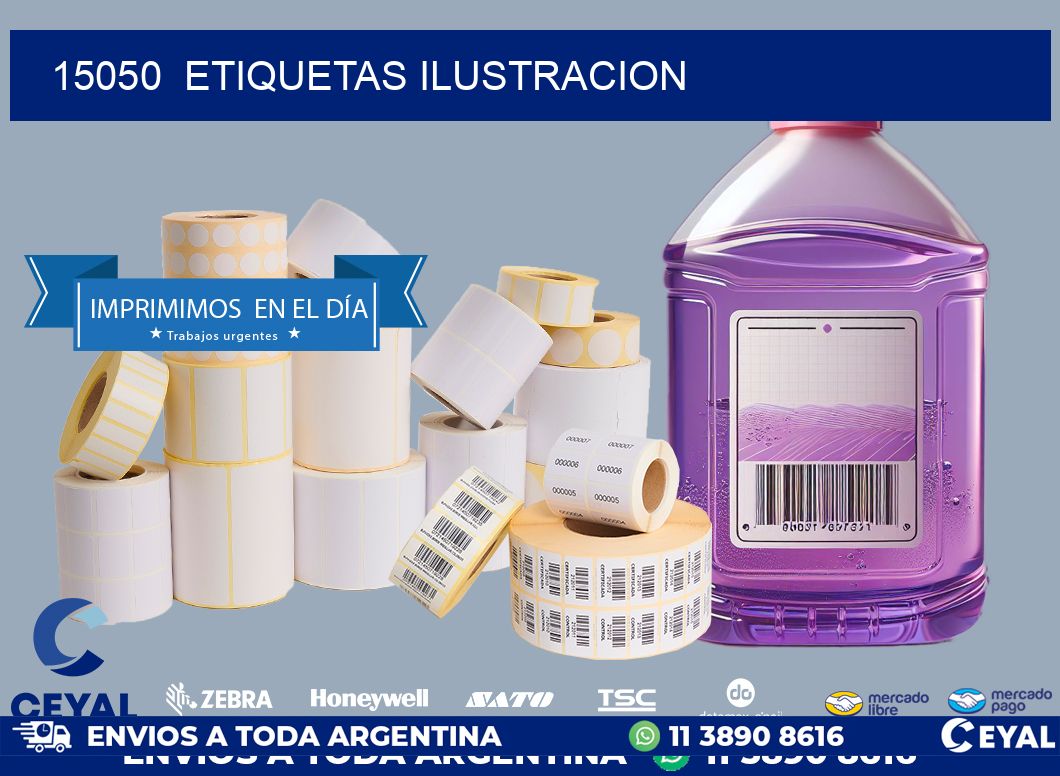 15050  ETIQUETAS ILUSTRACION