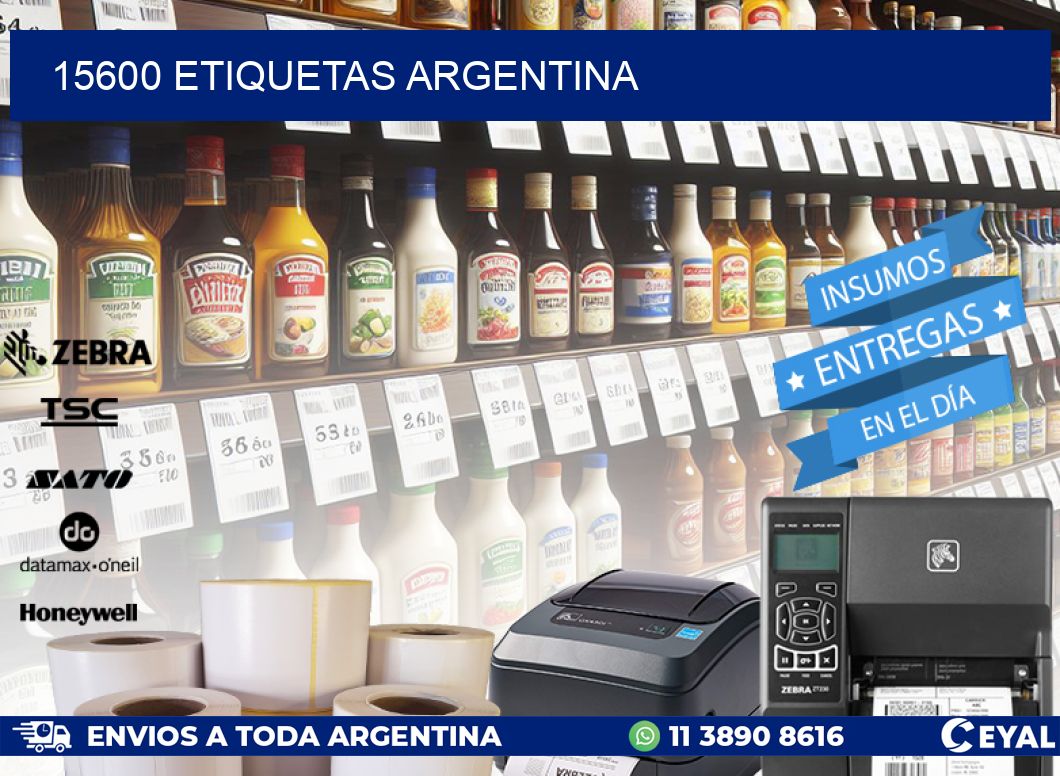 15600 ETIQUETAS ARGENTINA