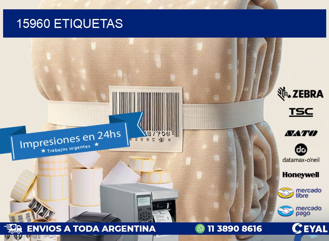 15960 ETIQUETAS