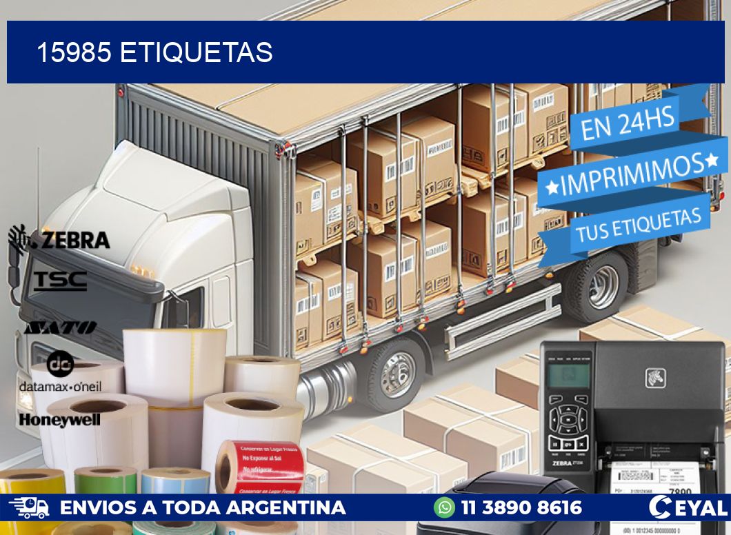 15985 ETIQUETAS