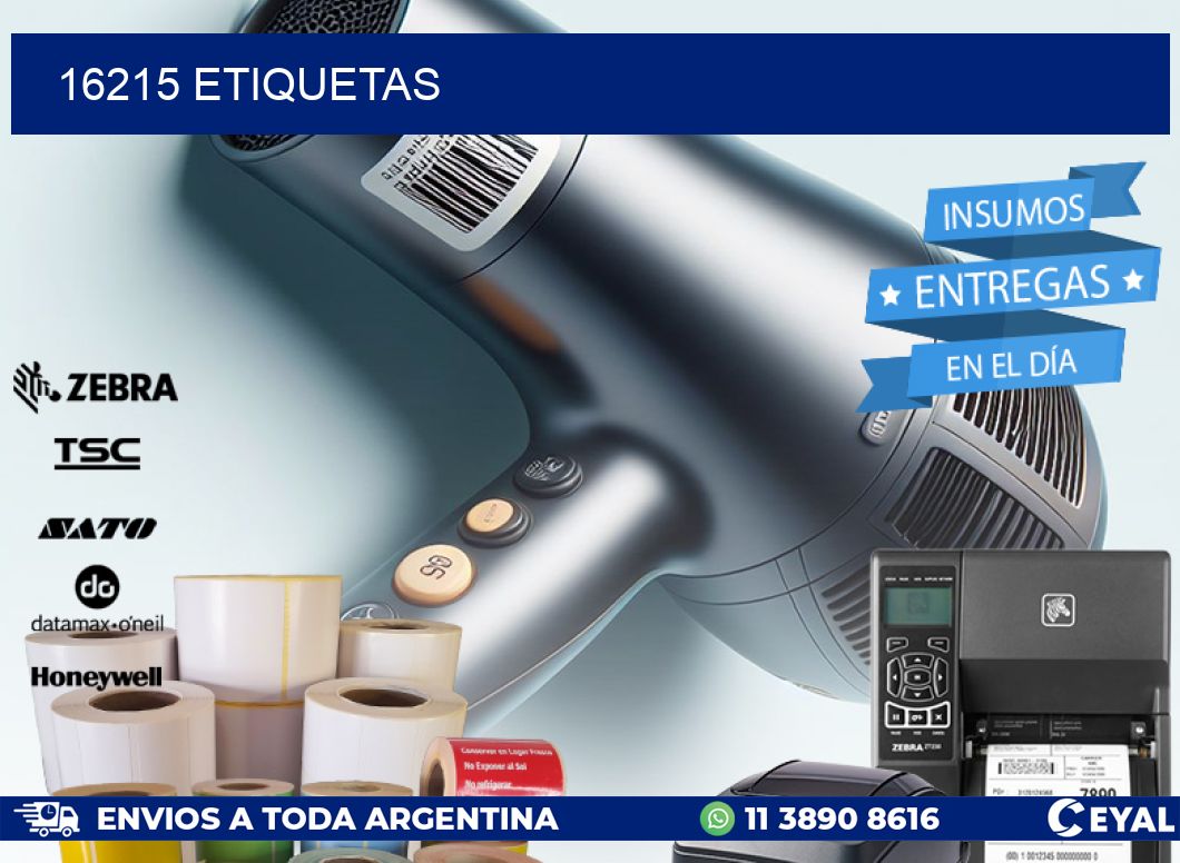 16215 ETIQUETAS